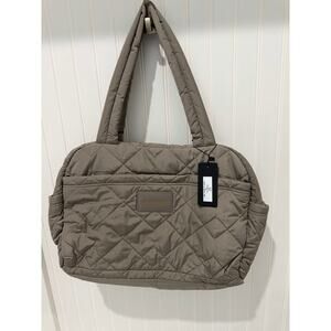 Marc Jacobs Quilted Nylon Weekender bag